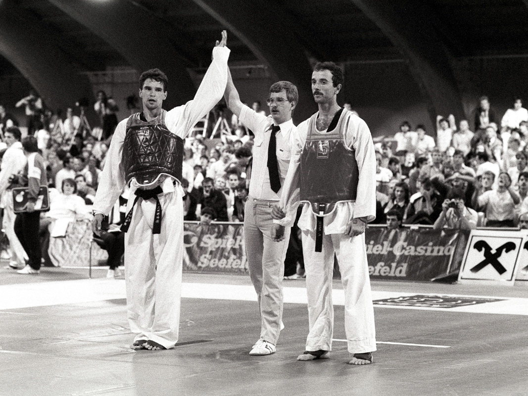 1986_Euro_Beckenbauer Europameisterschaft 1986 in Seefeld/Österreich