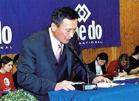 PARK Soo-Nam_2005 Fünf-Minuten-Kampf als Testturnier