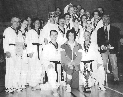 Danish Open Poomsae_1997 Erster Platz für Deutschland bei den Danish Open Poomsae in Kolding