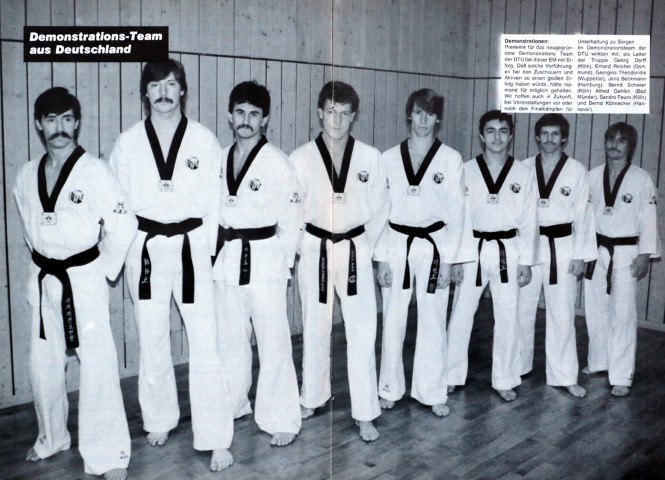 1984_Demo_Team-GER_TA 11-1984_8287 Erfolgreiches deutsches Demo-Team für Europameisterschaft 1984