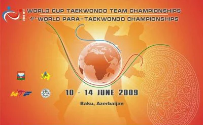 2009_WM_Para_Plakat Premiere für die World Para Championships 2009 in Baku/Aserbeidschan