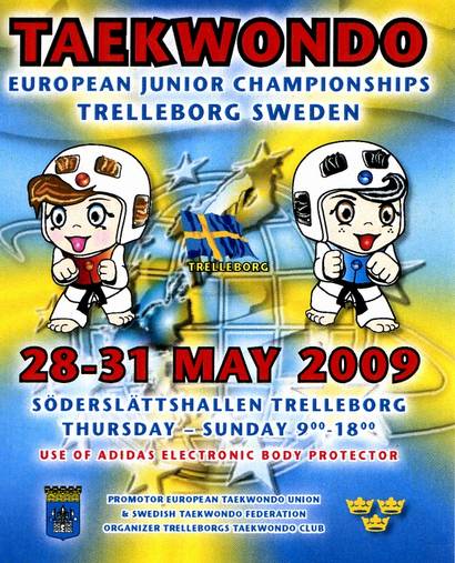 2009_EM_Jugend_Plakat Jugend-Europameisterschaft 2009 in Trelleborg