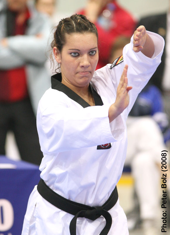 DORMAN Isabel_2008 Poomsae-Europameisterschaft 2009 in Portimao / Portugal