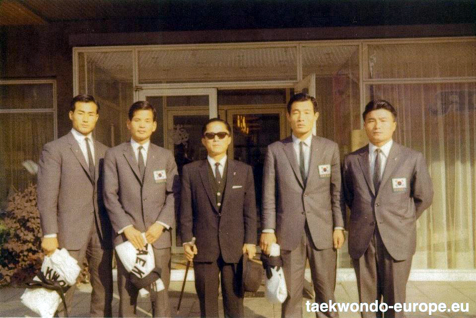 1965_Taekwon-Do Goodwill Tour Frankfurt "Taekwon-Do Goodwill Tour 1965" in Frankfurt am Main