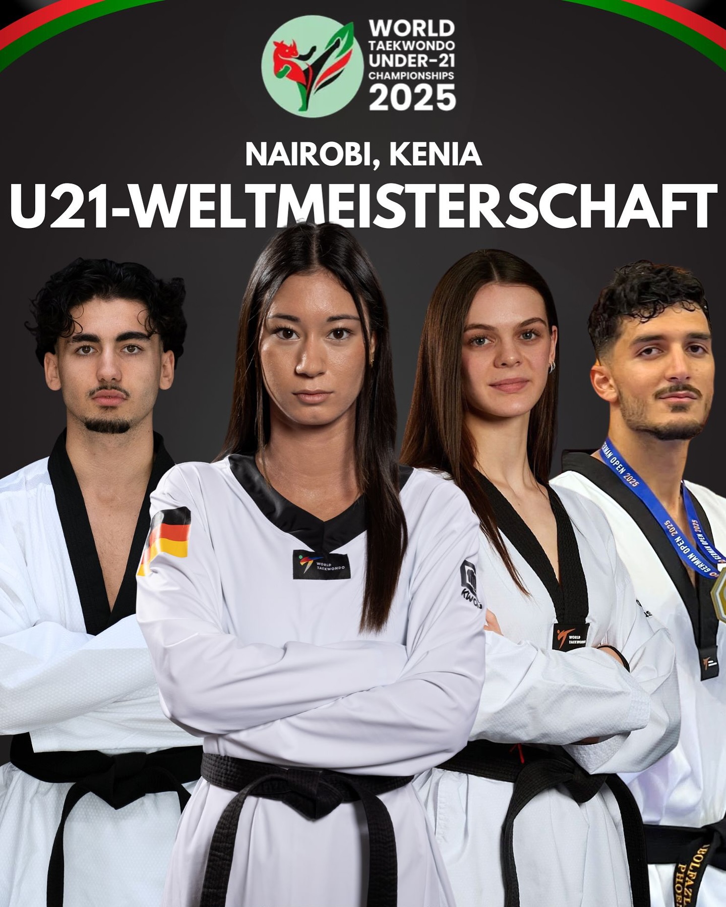 2025_DTU-Team_WM-Jun Weltmeisterschaft der Junioren (U21) 2025 in Nairobi/Kenia